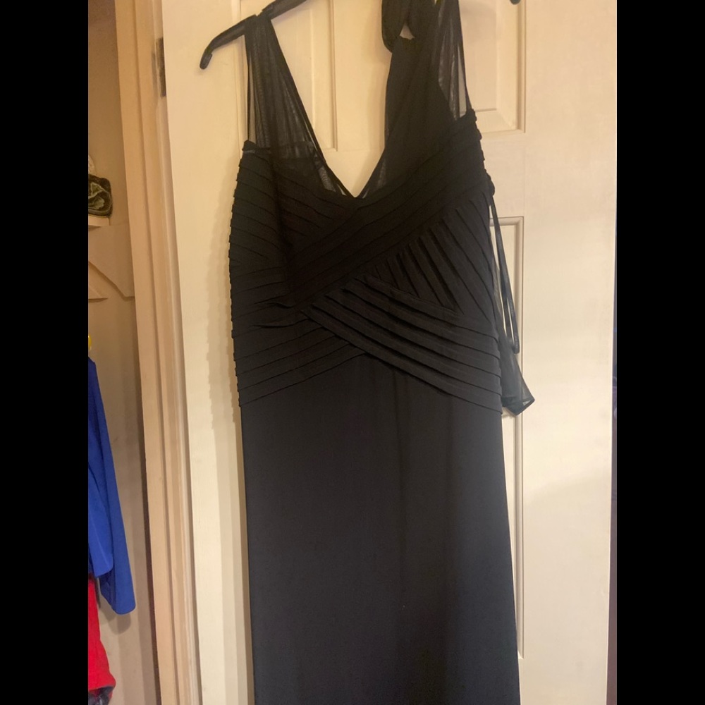 Elegant black formal gown